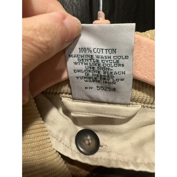 Vintage unisex Tan Utility Jacket barn coat chore coat - Picture 13 of 14